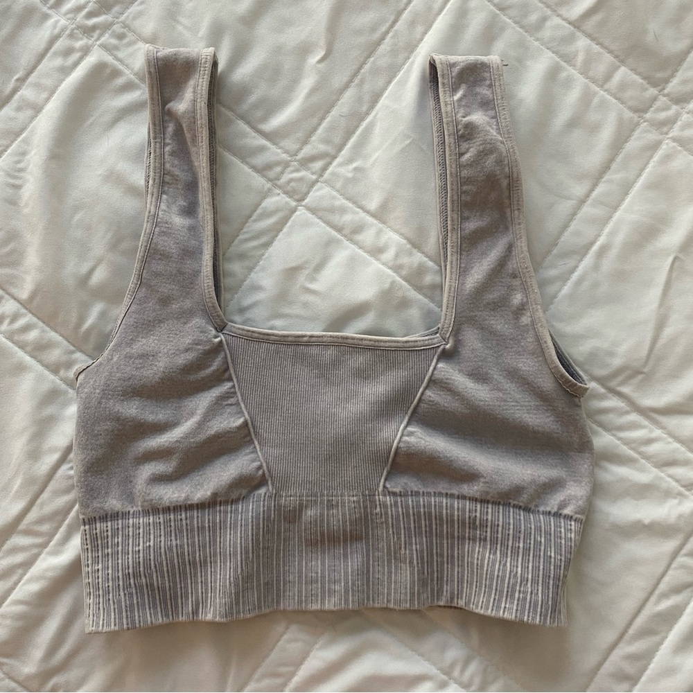 Free People Movement Good Karma Square-Neck Bra